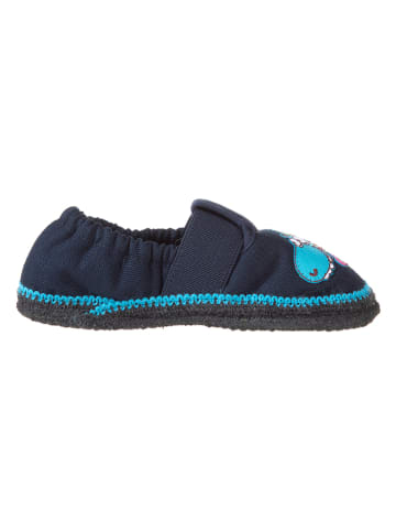 Pantoffels "Roy - Sunny Drache" donkerblauw