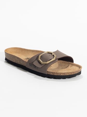 Slippers "Zephyr" lichtbruin