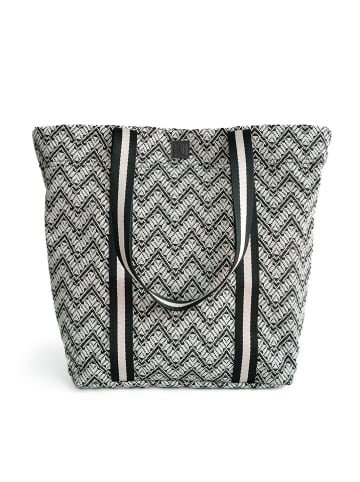 Torba termiczna w kolorze czarno-białym - 37 x 45 x 15 cm