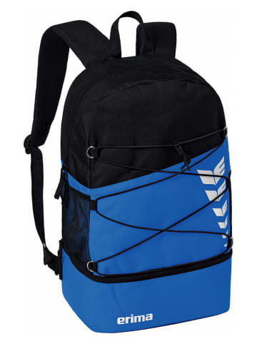 Rucksack "Six Wings" in Blau/ Schwarz - (B)30 x (H)45 x (T)18 cm
