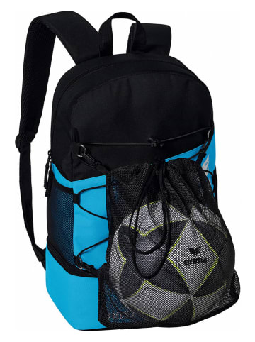 Rucksack "Six Wings" in Blau/ Schwarz - (B)30 x (H)45 x (T)18 cm