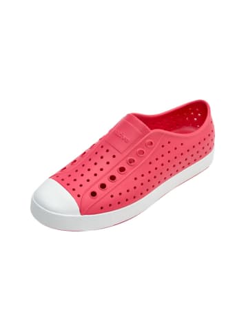 Slipper in Pink/ Weiß