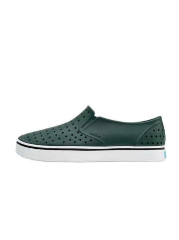 Slippersy w kolorze zielonym