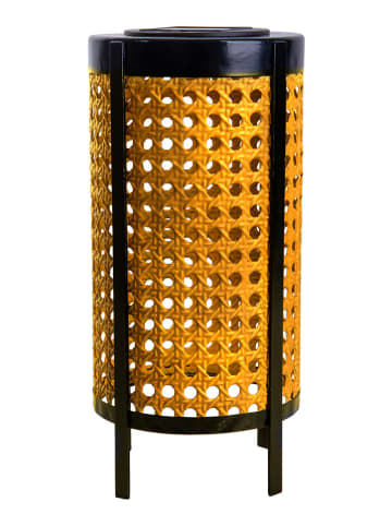 LED-Solarleuchte "Patti" in Gelb - (H)26 x Ø 12 cm