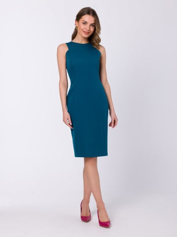 Kleid in Petrol