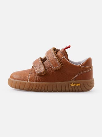 Skórzane sneakersy "Kummi" w kolorze jasnobrązowym