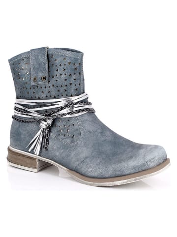 Boots "Margot" in Blau