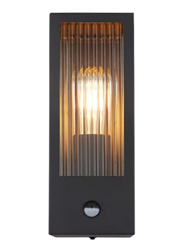 LED-Außenleuchte "Gundula" in Schwarz - (B)12 x (H)32 cm