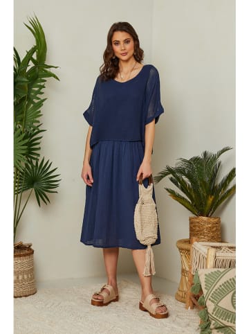 Jurk donkerblauw