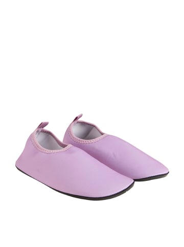 Badeschuhe in Lila