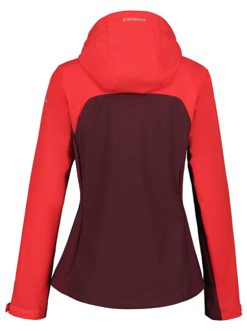 Softshelljacke "Broadus" in Rot/ Bordeaux