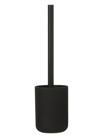 Toiletborstelgarnituur "Porto" zwart - (H)35 x Ø 9 cm