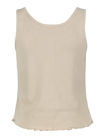 Top w kolorze beżowym