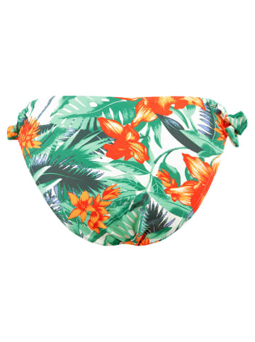 Bikinislip "Ruruthu" groen/oranje