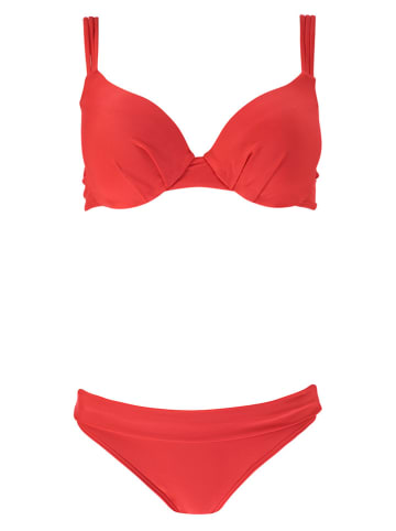 Biustonosz bikini "Solid" w kolorze czerwonym