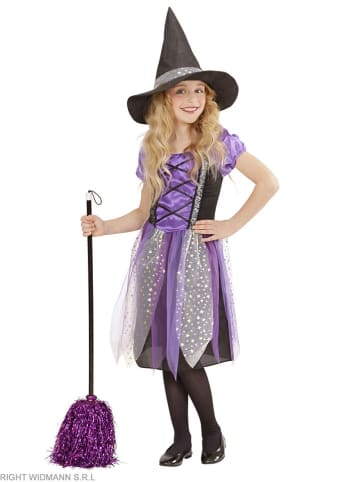 2-częściowy kostium "Witch" w kolorze fioletowym