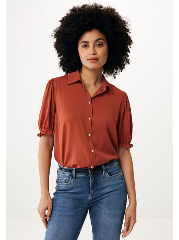 Blouse roodbruin