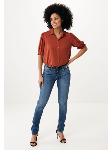 Blouse roodbruin