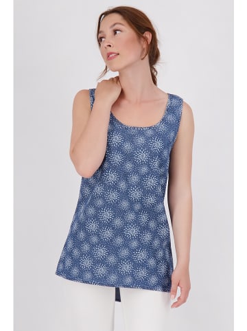 Top "Karla" blauw