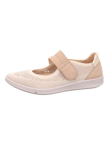 Spangenballerinas "Lucca" in Beige