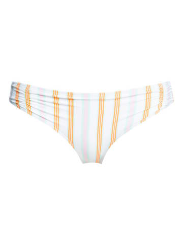 Figi bikini "Beach Classics" w kolorze białym ze wzorem