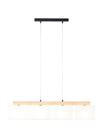 Hängeleuchte "Rayan" in Hellbraun - (B)95 x (T)12 cm
