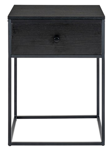 Beistelltisch "Vita" in Schwarz - (B)55 x (H)40 x (T)40 cm