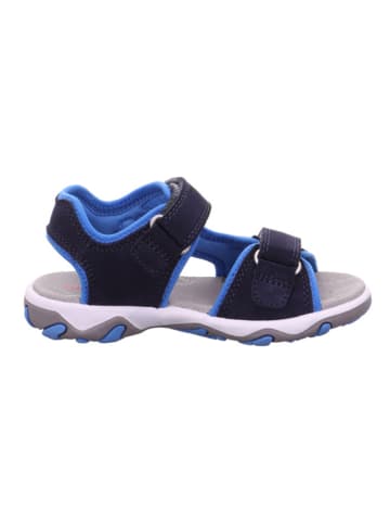 Leder-Sandalen "Mike 3.0" in Dunkelblau