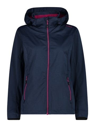 Softshelljacke in Dunkelblau