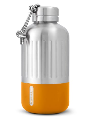 Butelka termiczna "Explorer" w kolorze srebrno-pomarańczowym - 650 ml