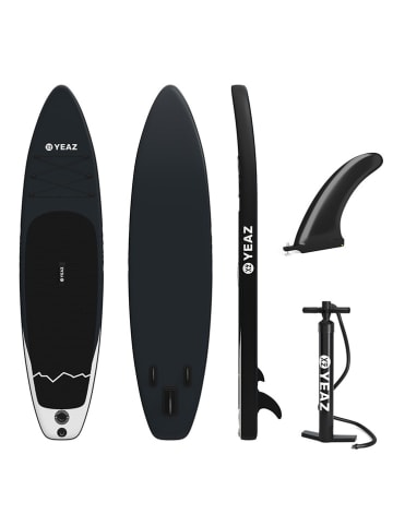Stand-Up-Paddle Board "Nalu Aquatrek" in Schwarz - (L)305 x (B)78 x (H)15 cm