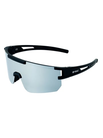 Unisex-Sportbrille "Sunspark" in Schwarz/ Silber