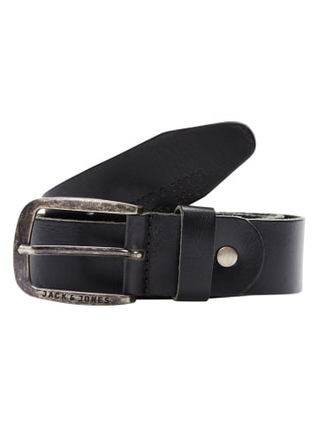 Leder-Gürtel in Schwarz