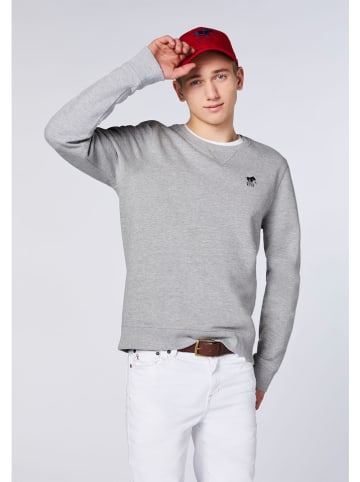 Sweatshirt in Grau