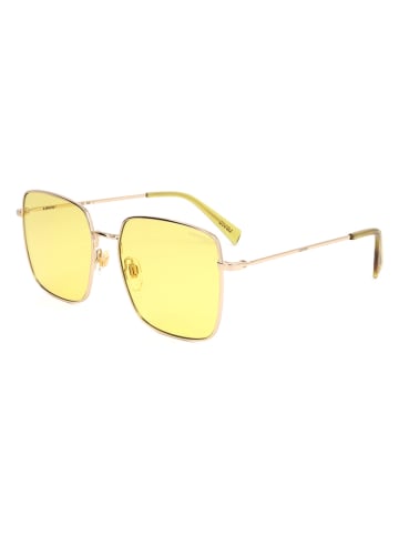 Damen-Sonnenbrille in Gold/ Gelb