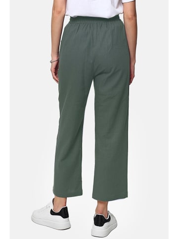 Linnen broek kaki