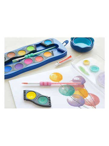 2-delige set: kwasten "Pastel" - 2x 4 stuks