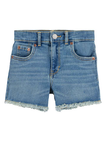 Spijkershort blauw