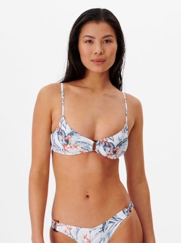 Biustonosz bikini w kolorze błękitnym