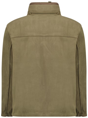 Kurtka polarowa "Uranium" w kolorze khaki