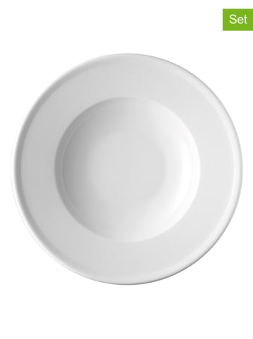 2er-Set: Pastateller "Trend" in Weiß  - (H)5,9 x Ø 30 cm