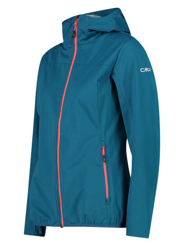 Softshelljacke in Petrol