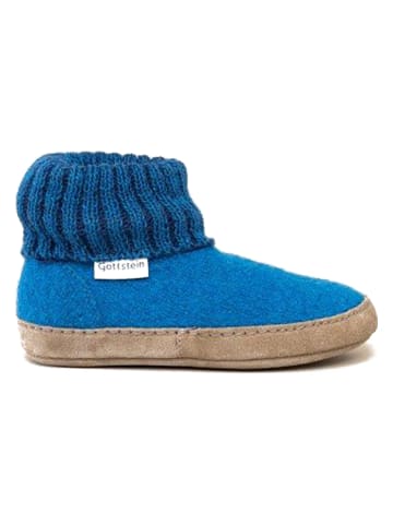 Hüttenschuhe "Alp" in Blau
