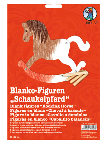 Figuren-Bastelset "Schaukelpferd"