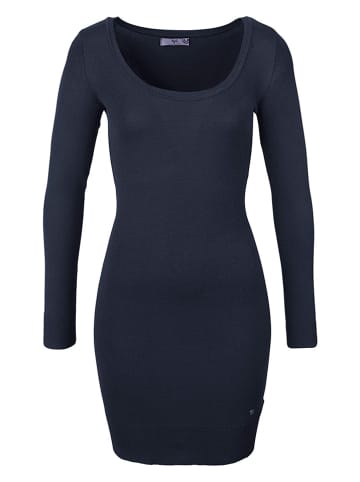 Strickkleid in Dunkelblau