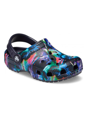 Crocs "Dino" zwart/meerkleurig