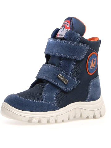 Leren Boots "Gemi" blauw