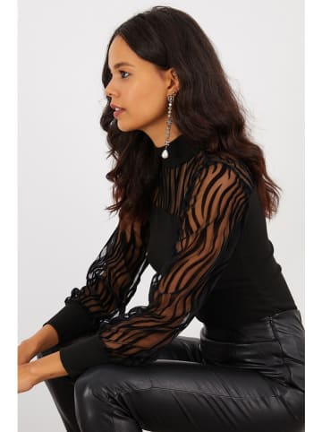 Bluse in Schwarz