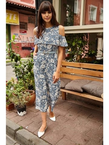 Jumpsuit lichtblauw