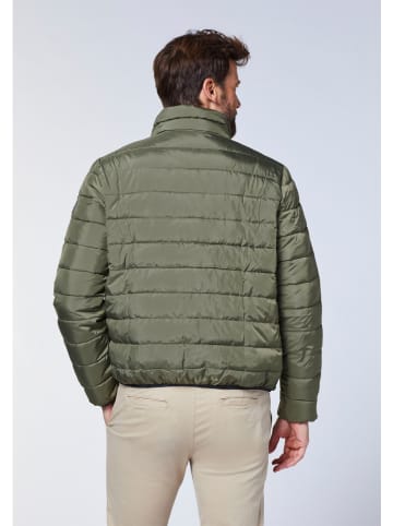 Steppjacke in Khaki